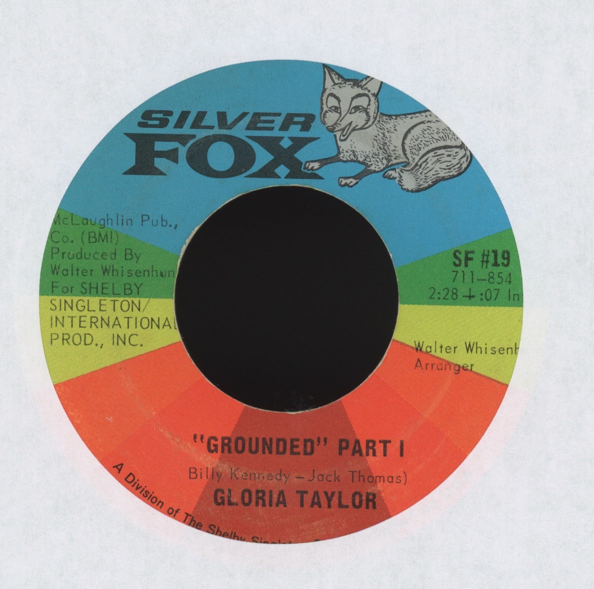 Gloria Taylor - Grounded on Silver Fox Soul Funk 45