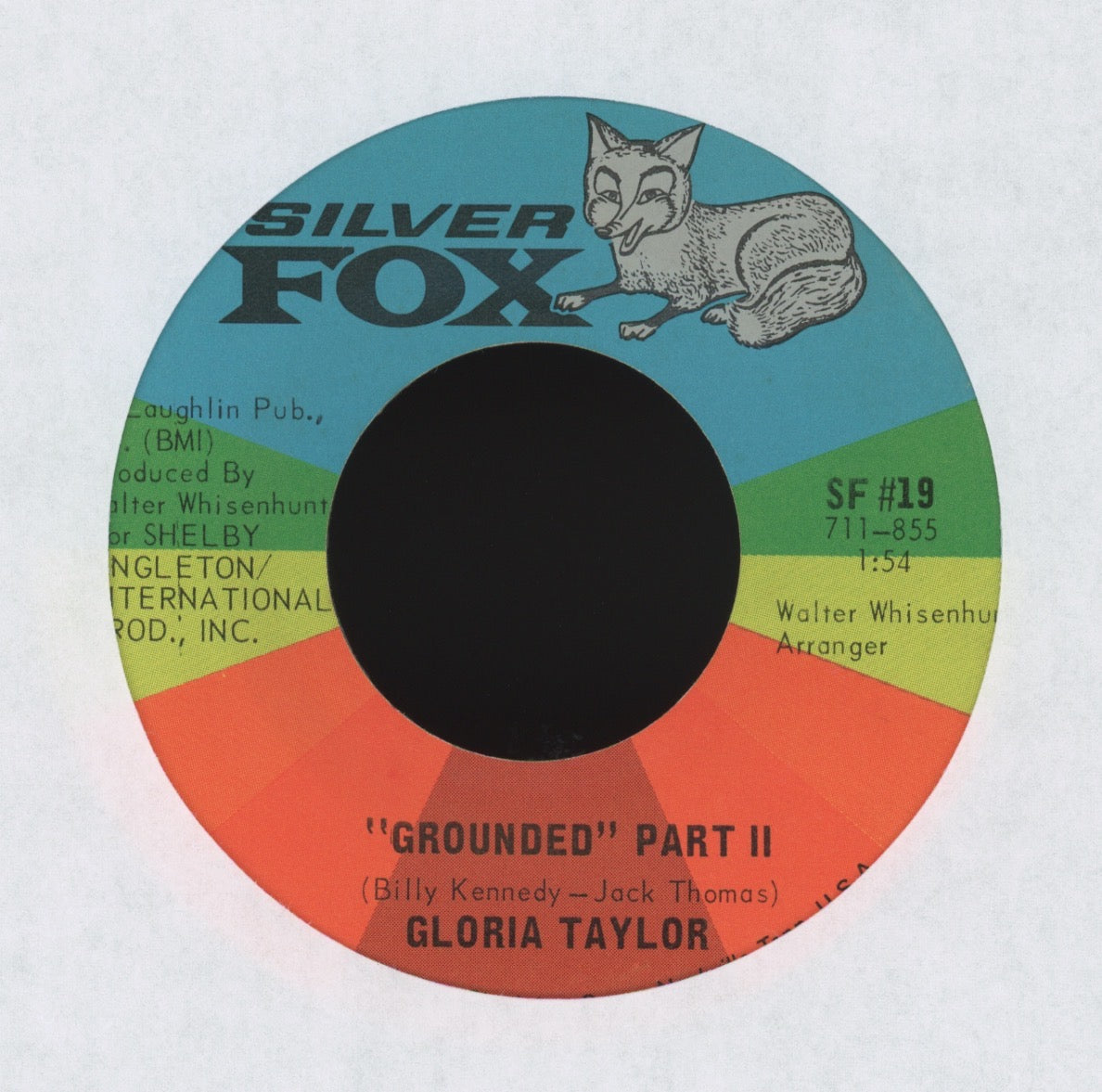 Gloria Taylor - Grounded on Silver Fox Soul Funk 45