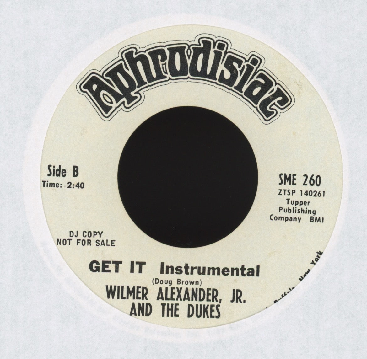 Wilmer & The Dukes - Give Me One More Chance on Aphrodisiac Promo Northern Soul 45