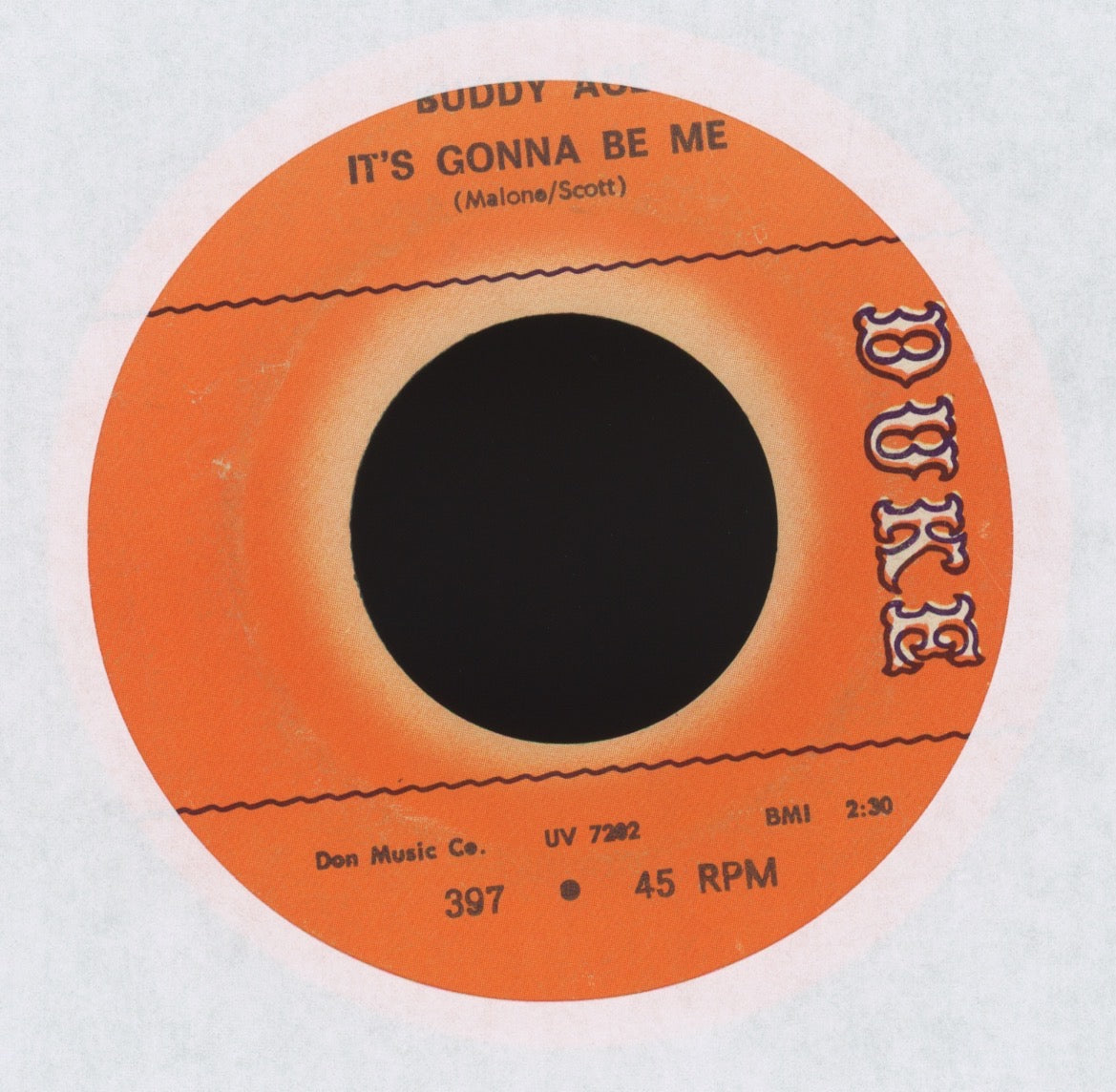 Buddy Ace - It's Gonna Be Me on Duke Northern Soul 45