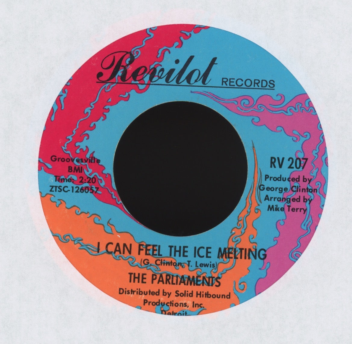 The Parliaments - (I Wanna) Testify on Revilot Northern Soul 45