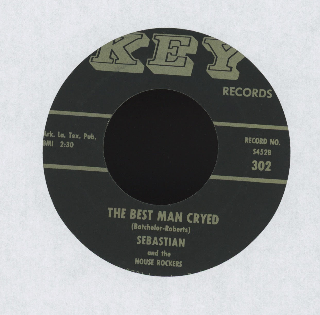 Sebastian And The House Rockers - Nobody Can Do The Dog Like I Do on Key R&B 45