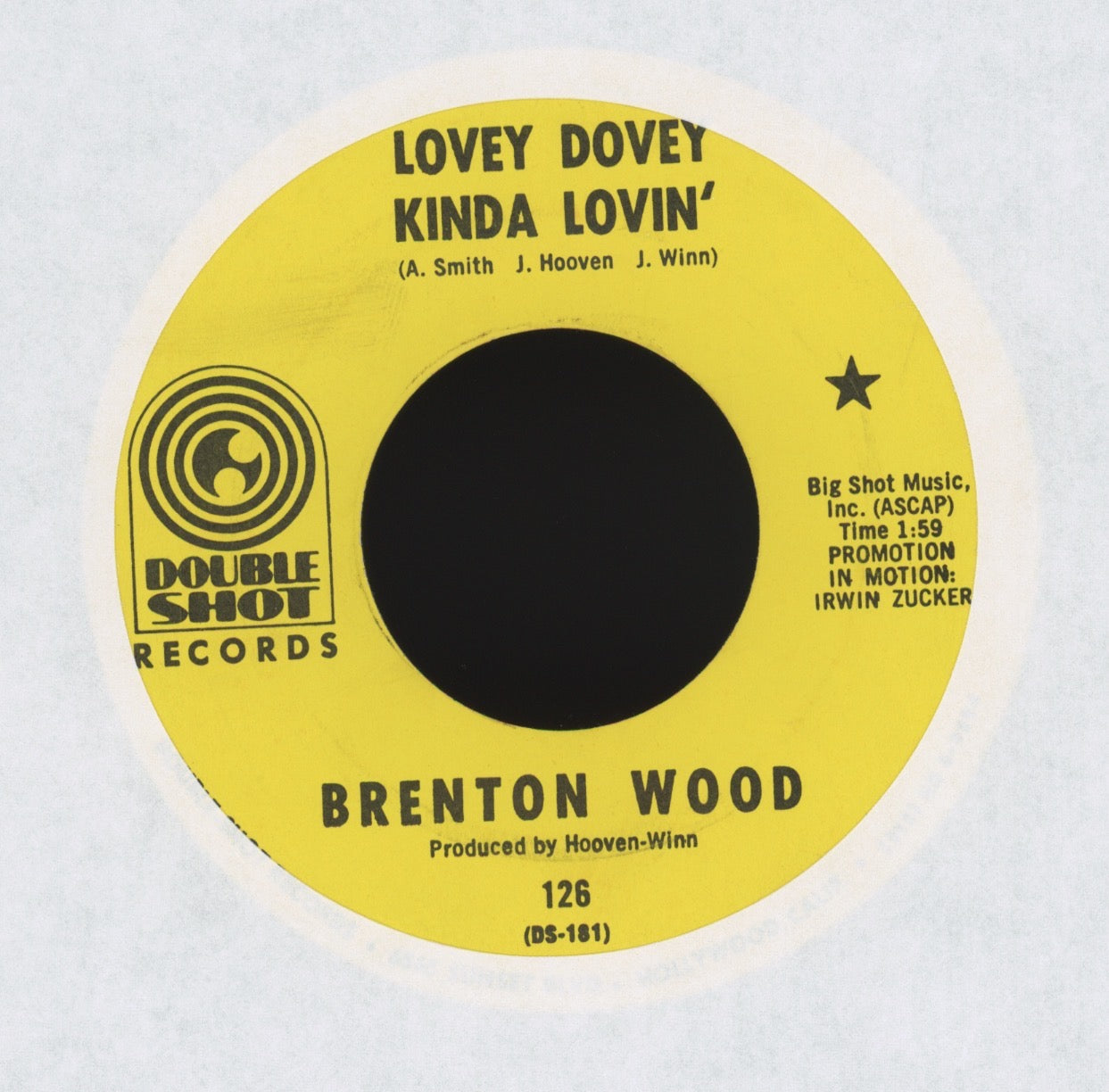 Brenton Wood - Lovey Dovey Kinda Lovin' on Double Shot Northern Soul 45