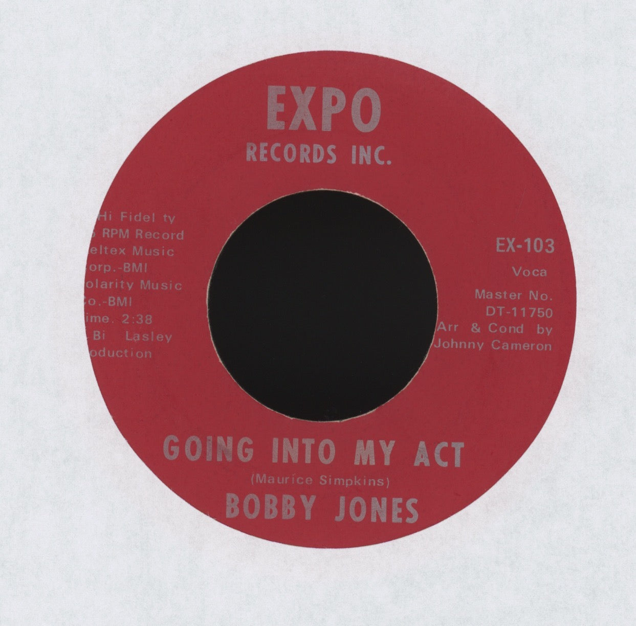 Bobby Jones - I Got A Habit (Of Lovin You) on Expo Soul Funk 45