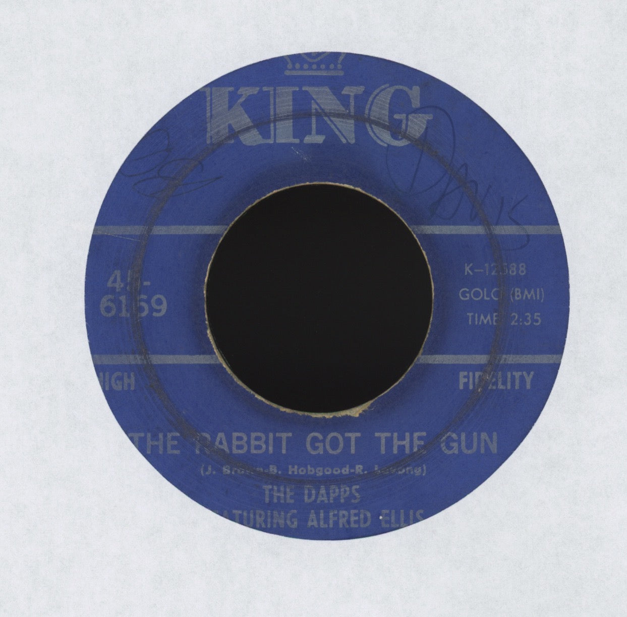 The Dapps Featuring Alfred Ellis - There Was A Time on King Funk 45