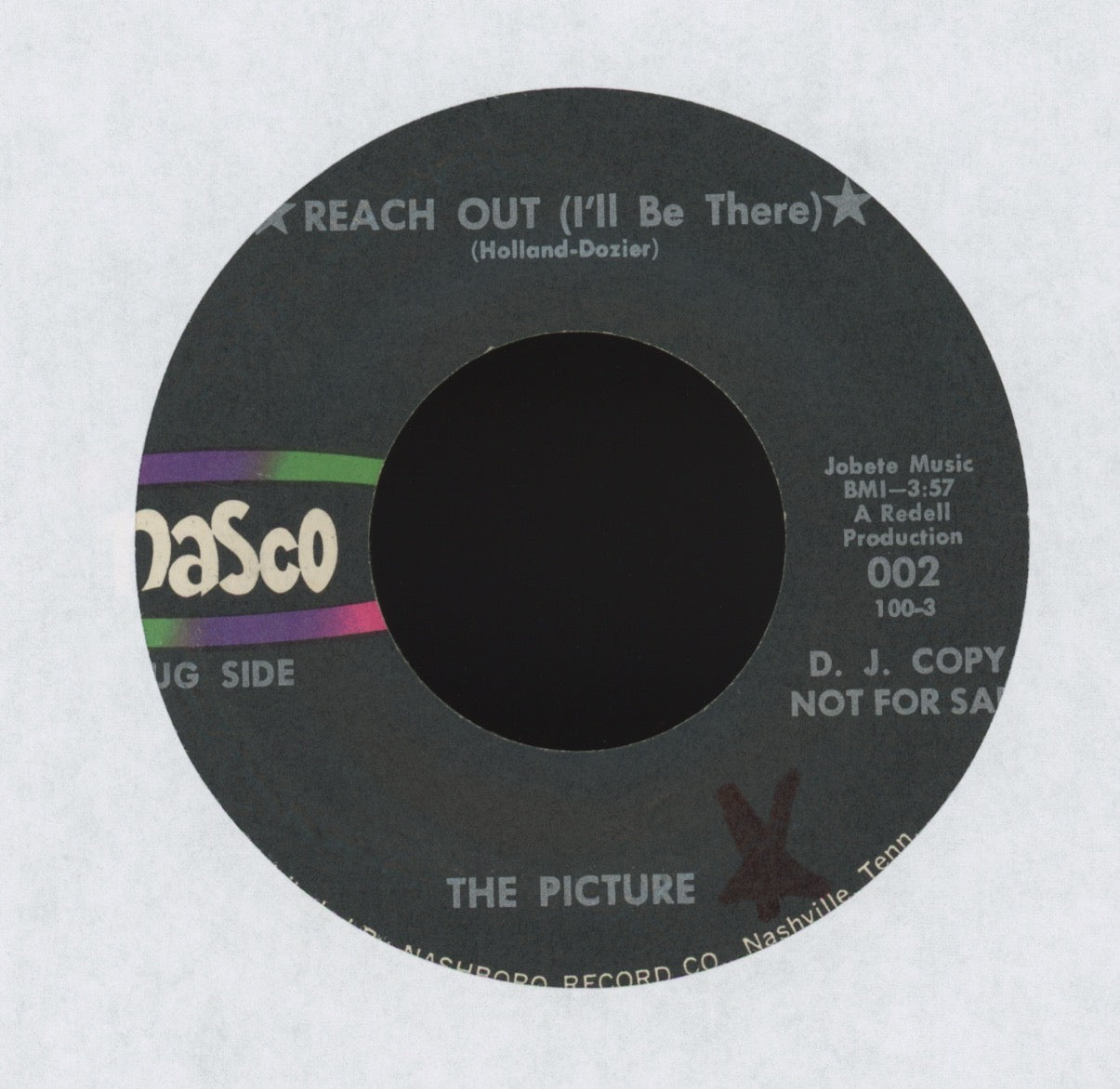 Picture - Reach Out (I'll Be There) / Evolution on Nasco Psych Rock 45