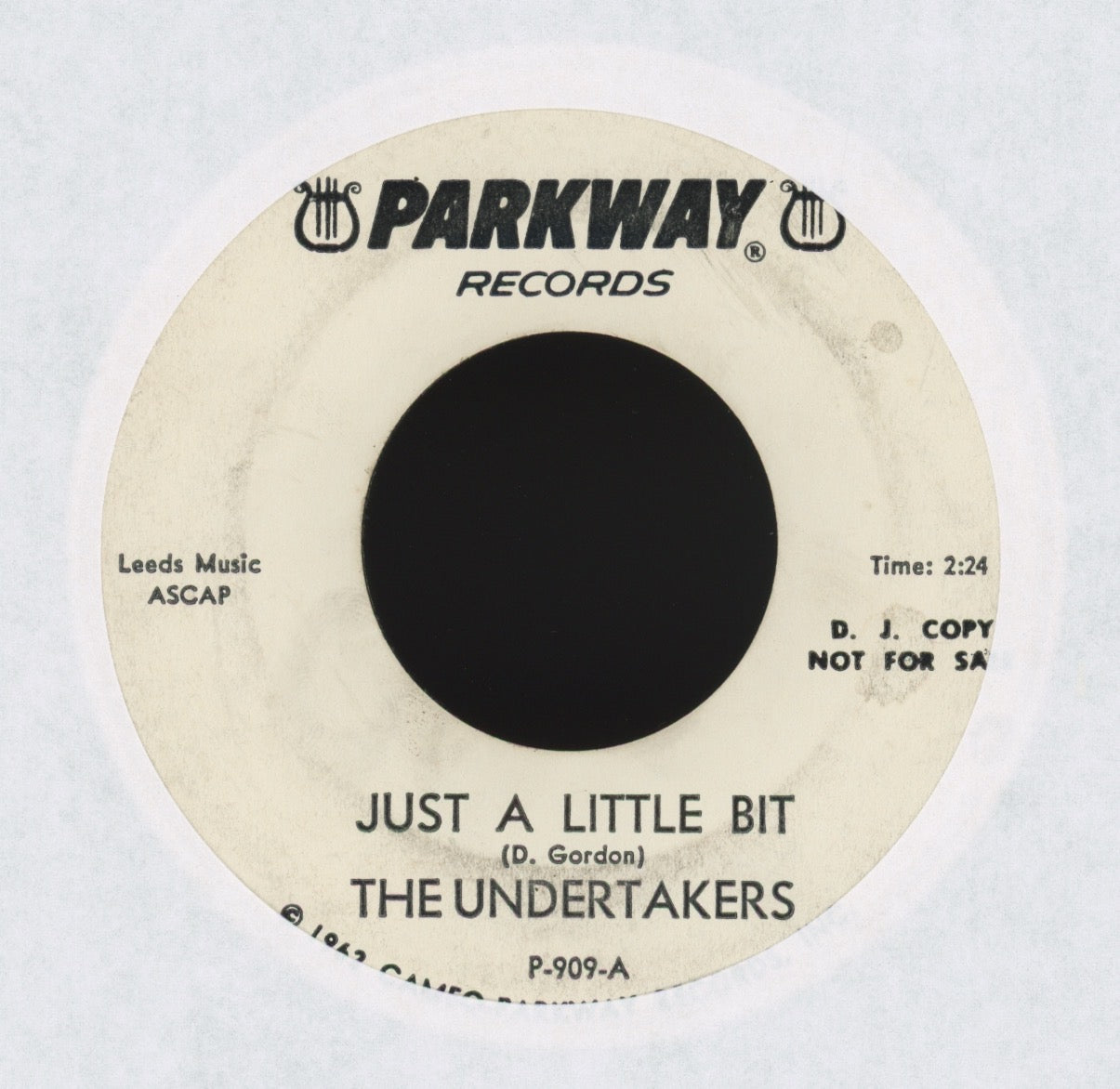 The Undertakers - Just A Little Bit on Parkway Promo UK Beat 45