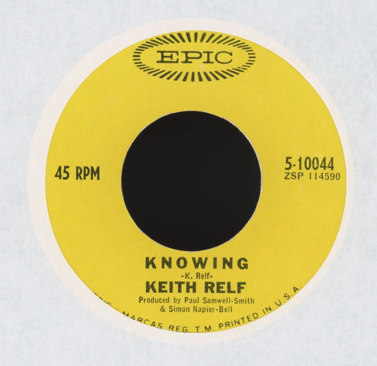 Keith Relf - Mr. Zero on Epic Psych 45