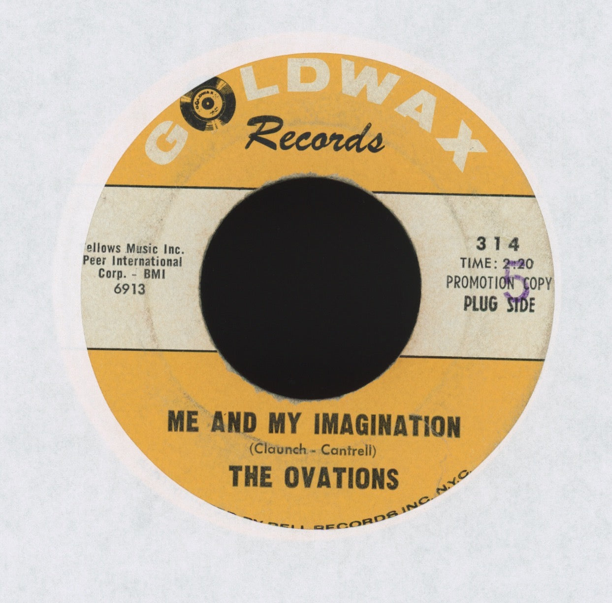 The Ovations - They Say on Goldwax Northern Soul 45