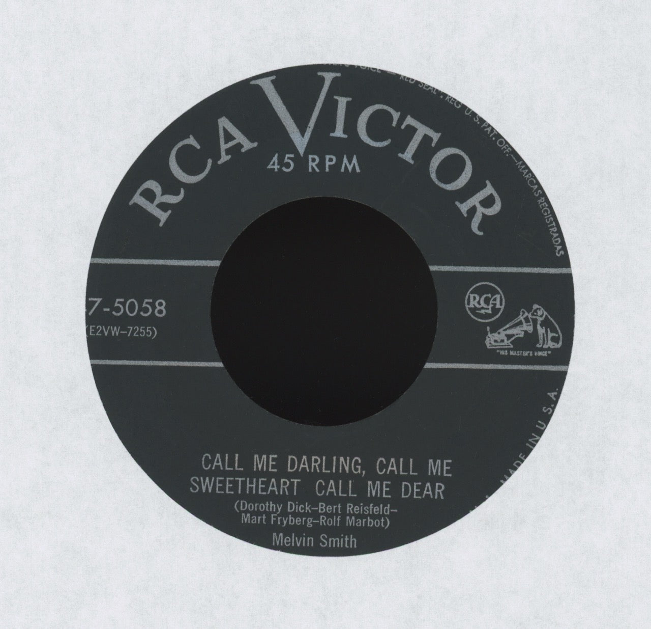 Melvin Smith - Sarah Kelly (From Plumnelly) on RCA R&B Jump Blues 45