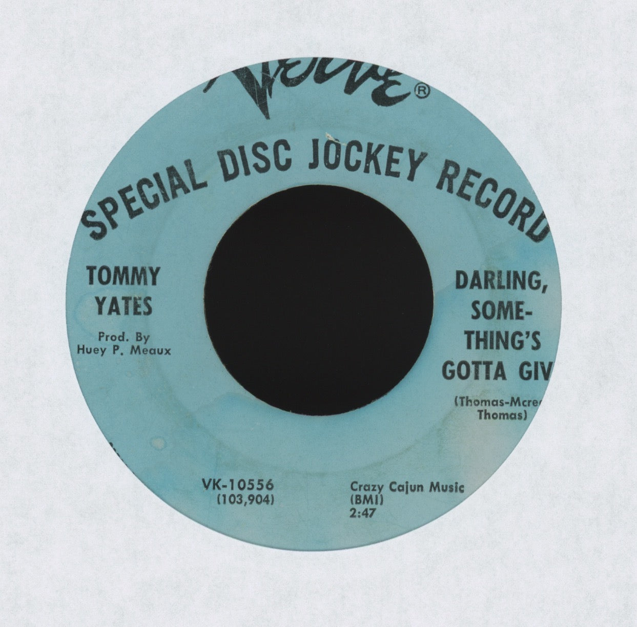 Tommy Yates - If You're Looking For A Fool on Verve Promo Northern Soul 45