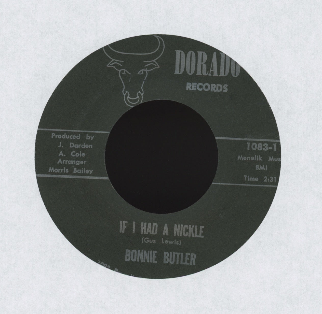 Bonnie Butler - If I Had a Nickle on Dorado Northern Soul 45