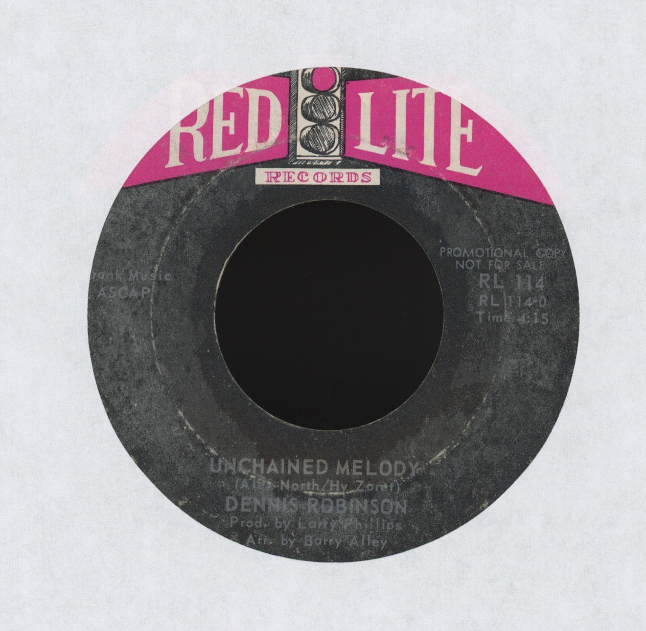 Dennis Robinson - Hard To Handle on Red Lite Promo Funk 45 Breaks