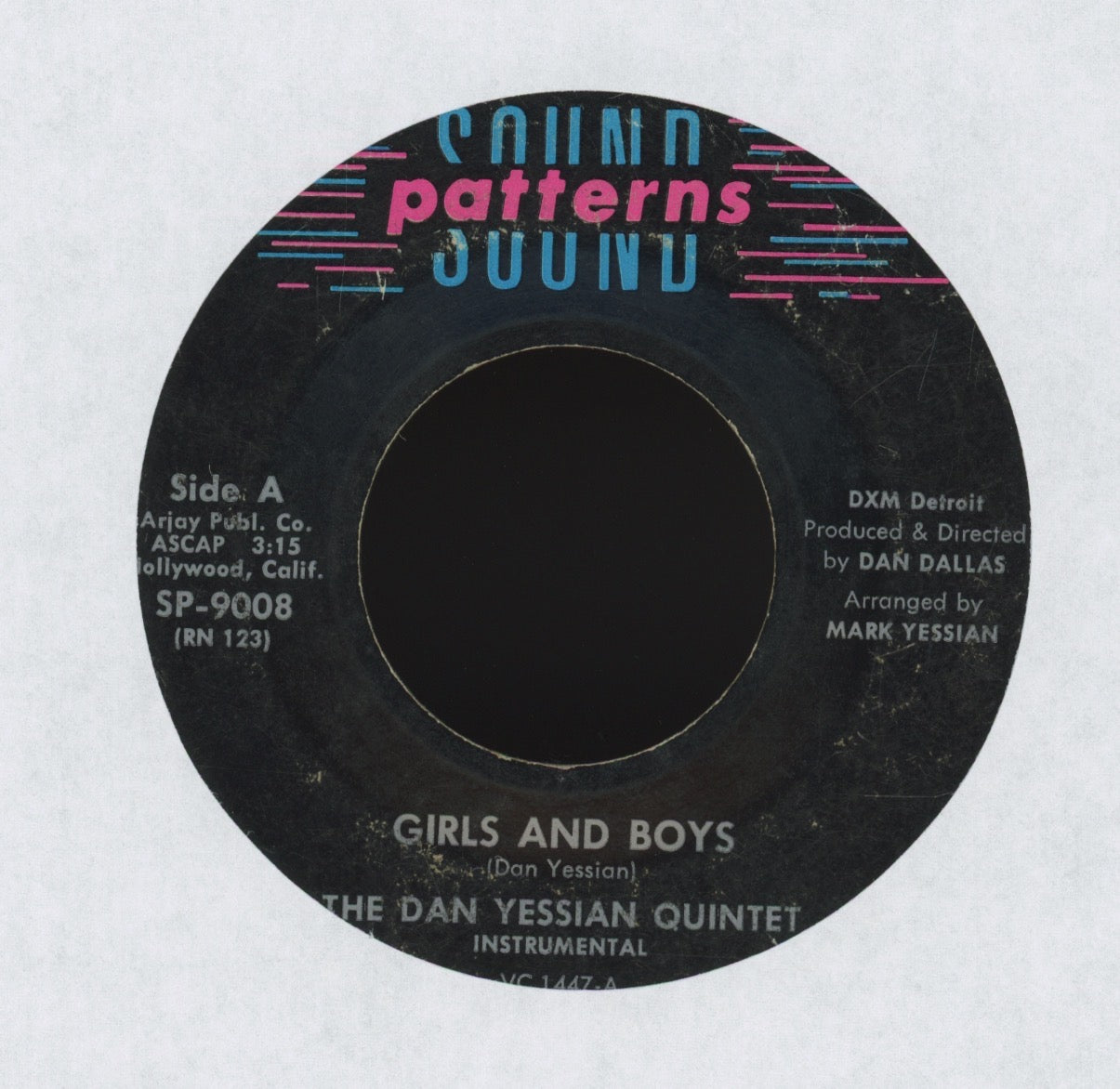 The Dan Yessian Quintet - Basadelic on Sound Patterns Latin Jazz 45