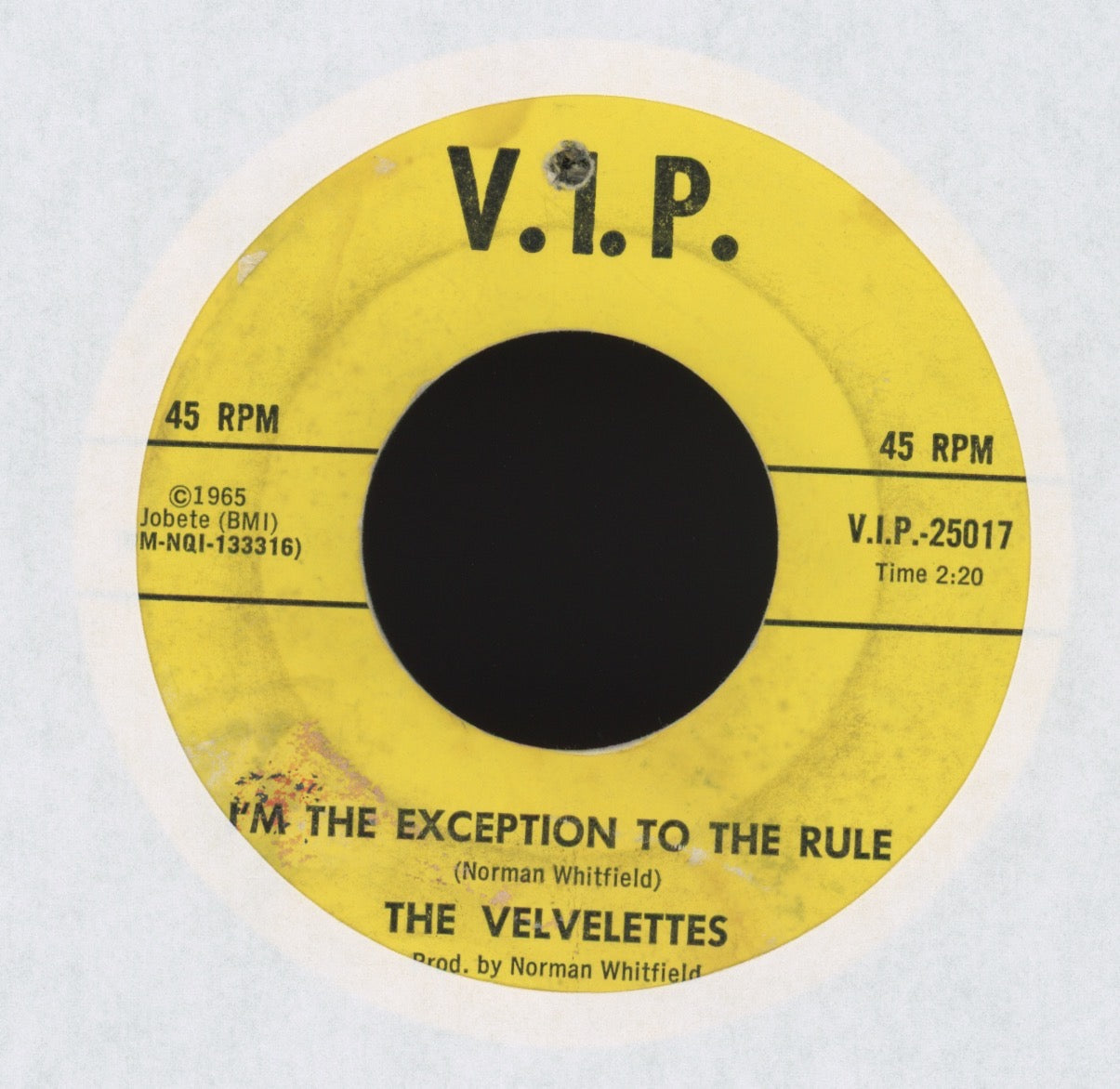 The Velvelettes - Lonely Lonely Girl Am I on V.I.P. Northern Soul 45