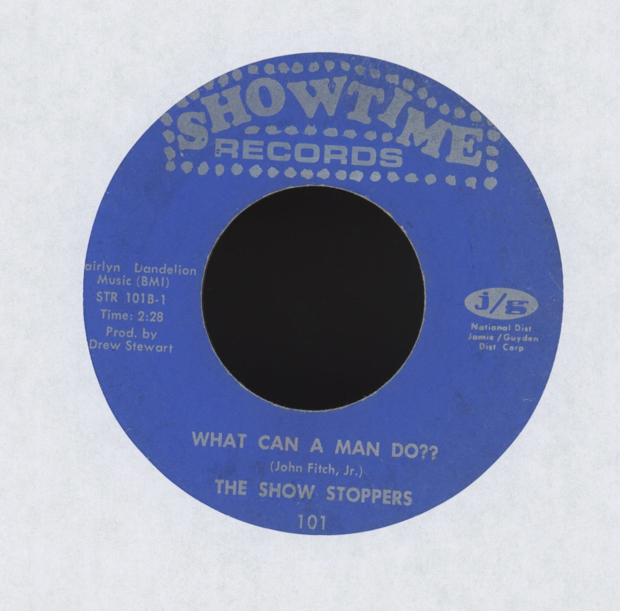 The Show Stoppers - Ain't Nothin' But A House Party on Showtime Northern Soul 45