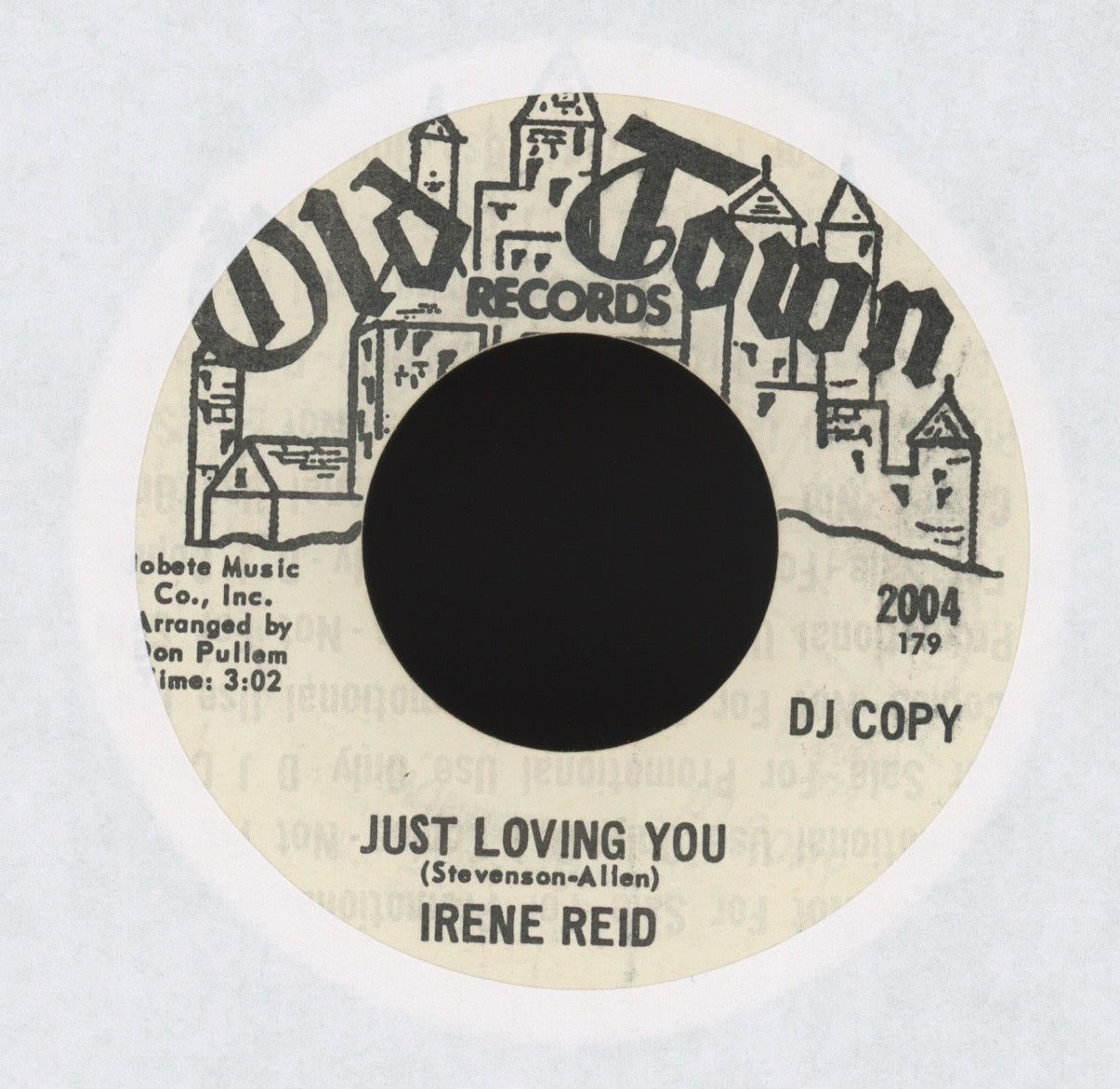 Irene Reid - Dirty Old Man on Old Town Promo Funk 45