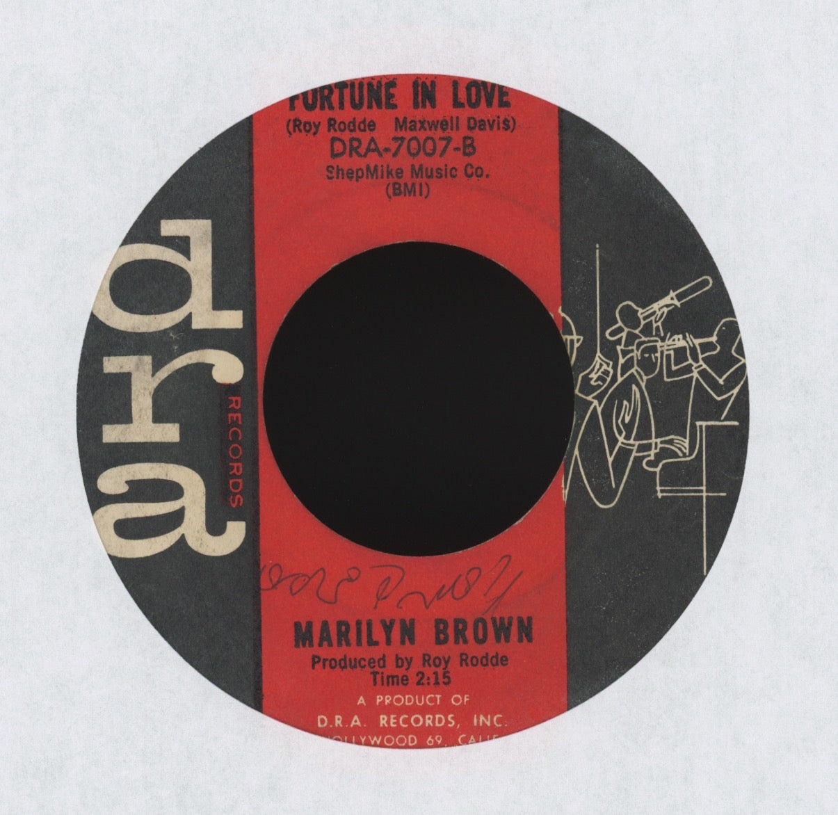 Marilyn Brown - Walk On The Wild Side on DRA R&B Popcorn 45