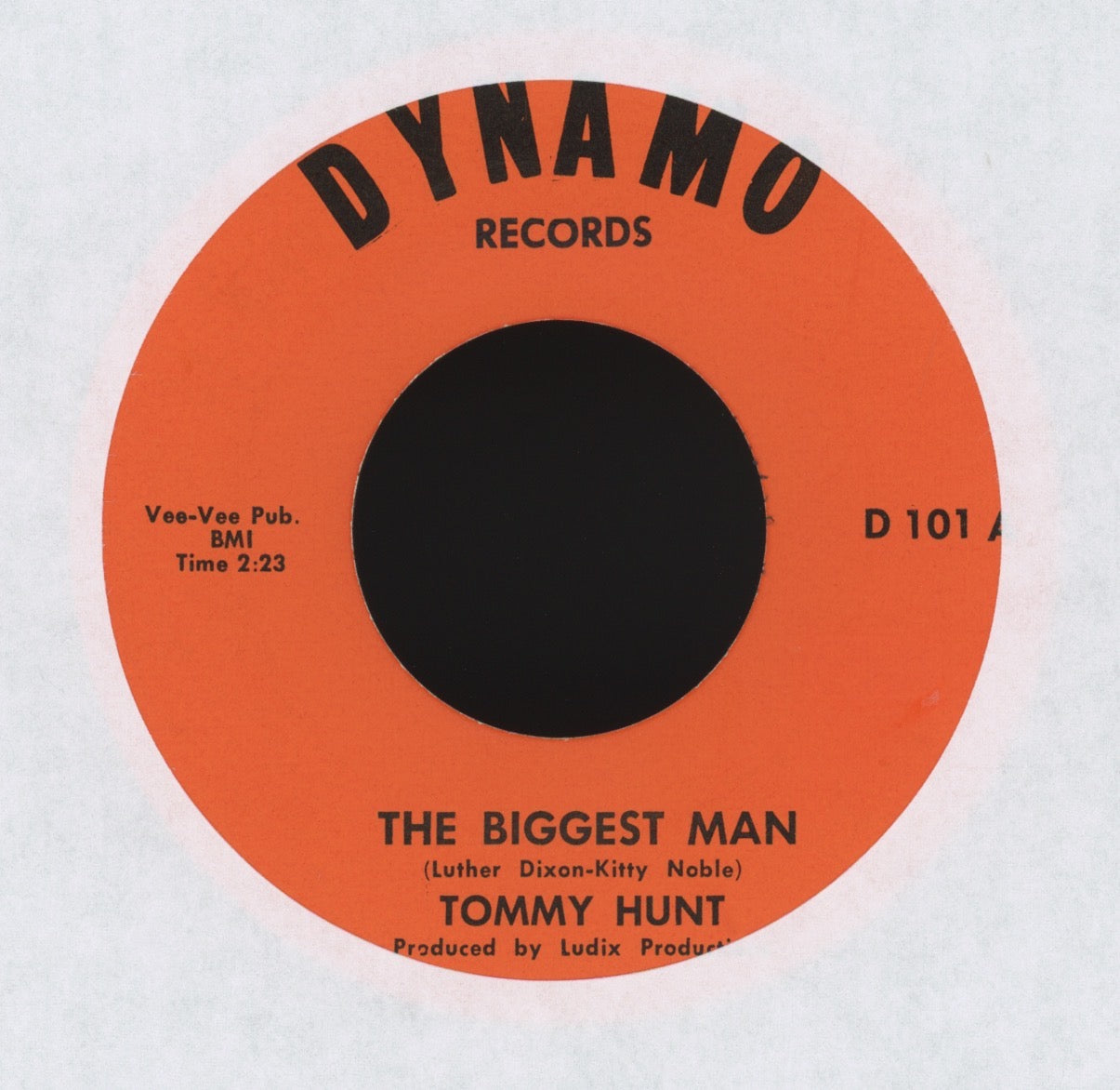 Tommy Hunt - The Biggest Man on Dynamo Northern Soul 45