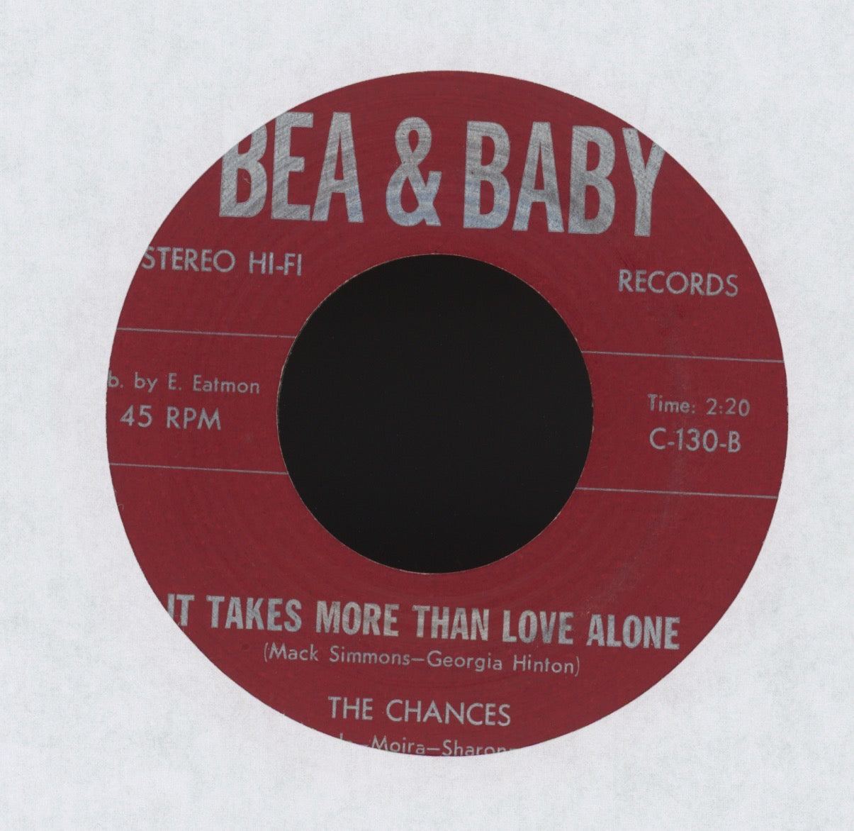 The Chances - One More Chance on Bea & Baby Northern Soul 45