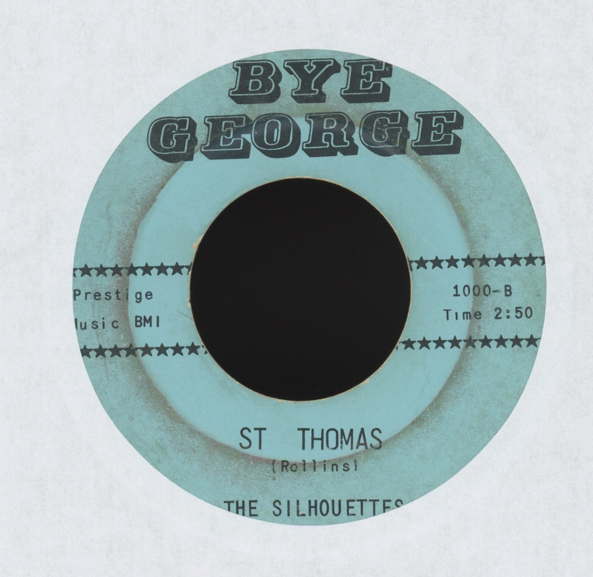 The Silhouettes - Monday, Monday on Bye George Jazz Mod Funk 45