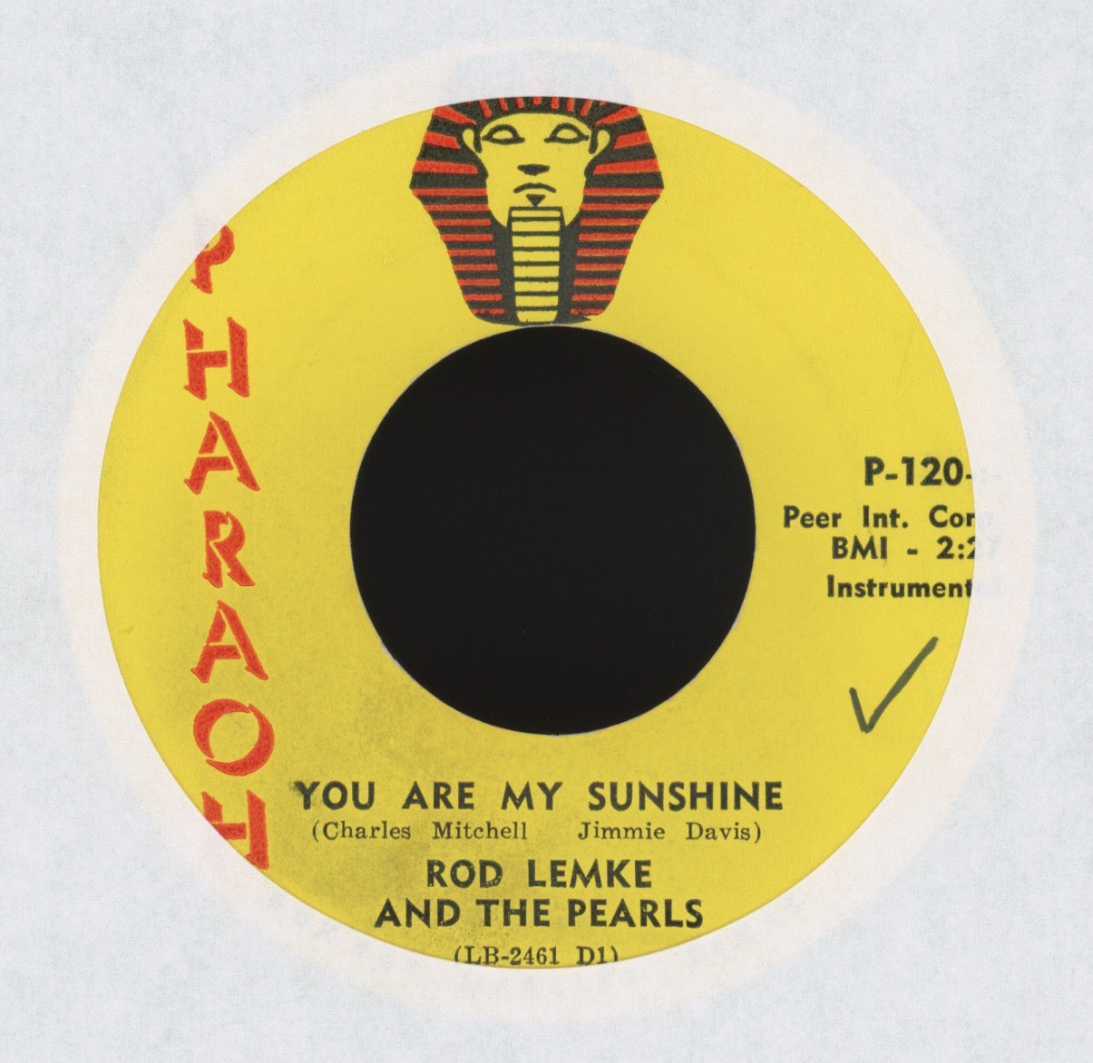 Rod Lemke And The Pearls - You Are My Sunshine on Pharoah Instro Rocker