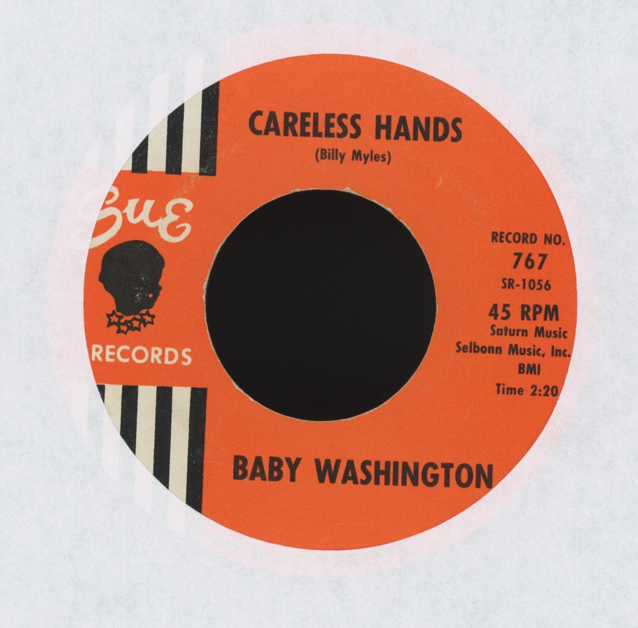 Baby Washington - A Handful Of Memories on Sue Northern Soul 45