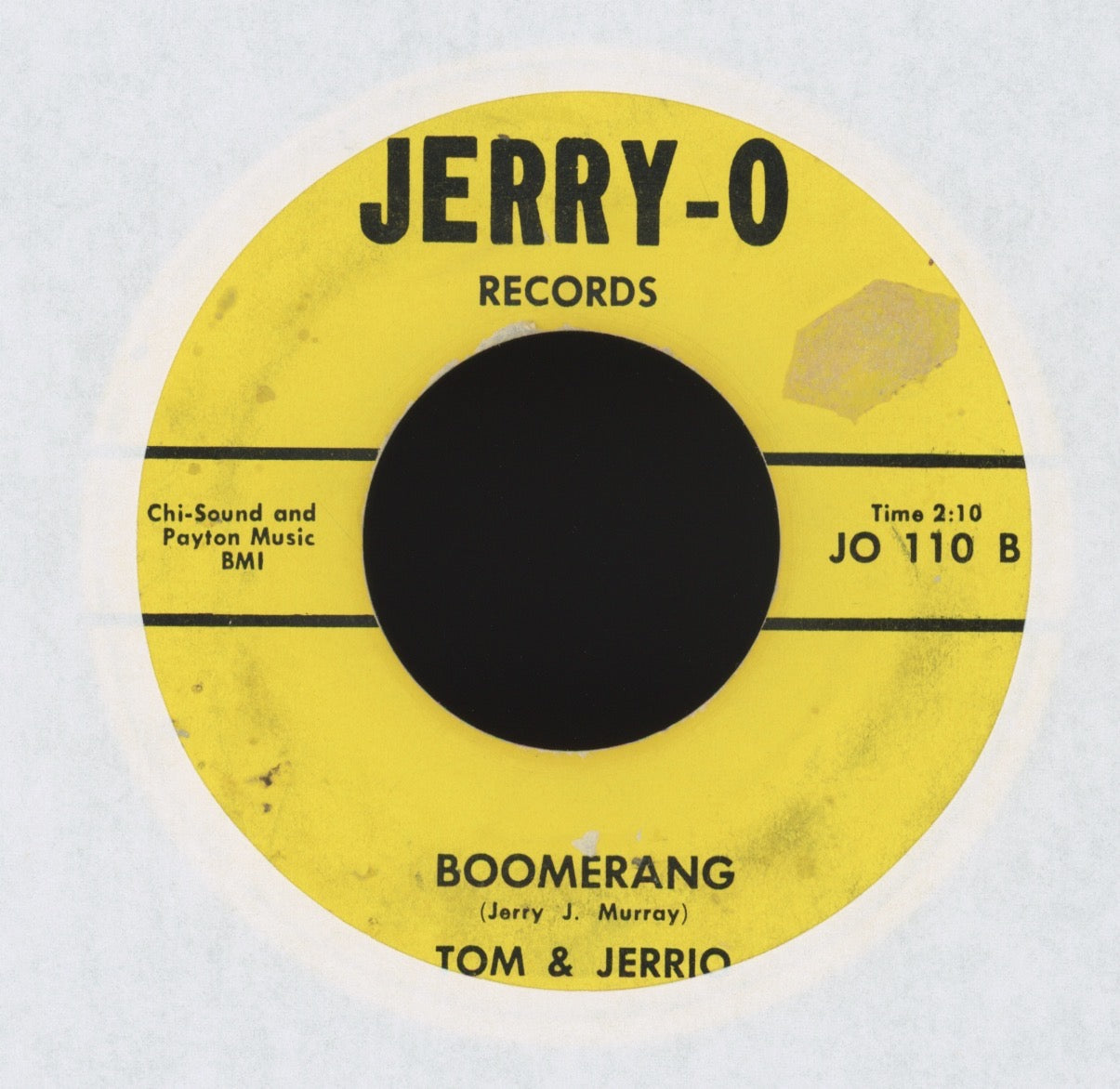 Tommy & Jerrio - Boo-Ga-Loo on Jerry-O Latin Soul 45