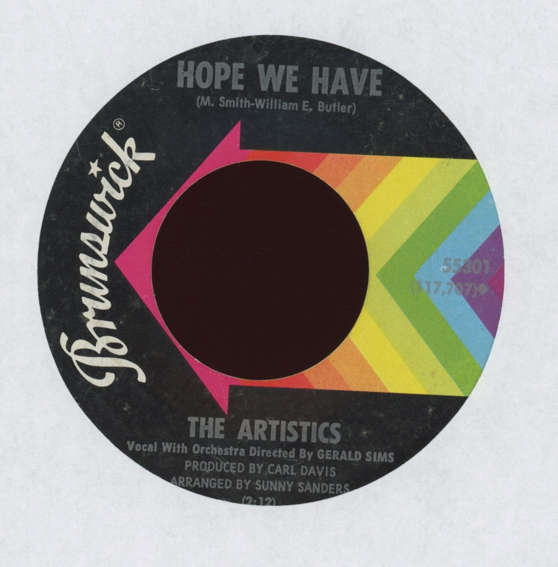 The Artistics - I'm Gonna Miss You on Brunswick Northern Soul 45