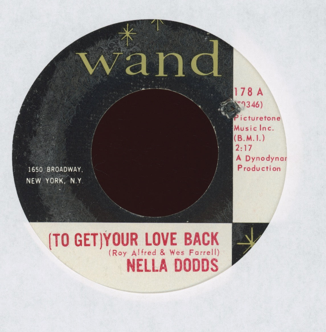 Nella Dodds - To Get Your Love Back on Wand Northern Soul 45