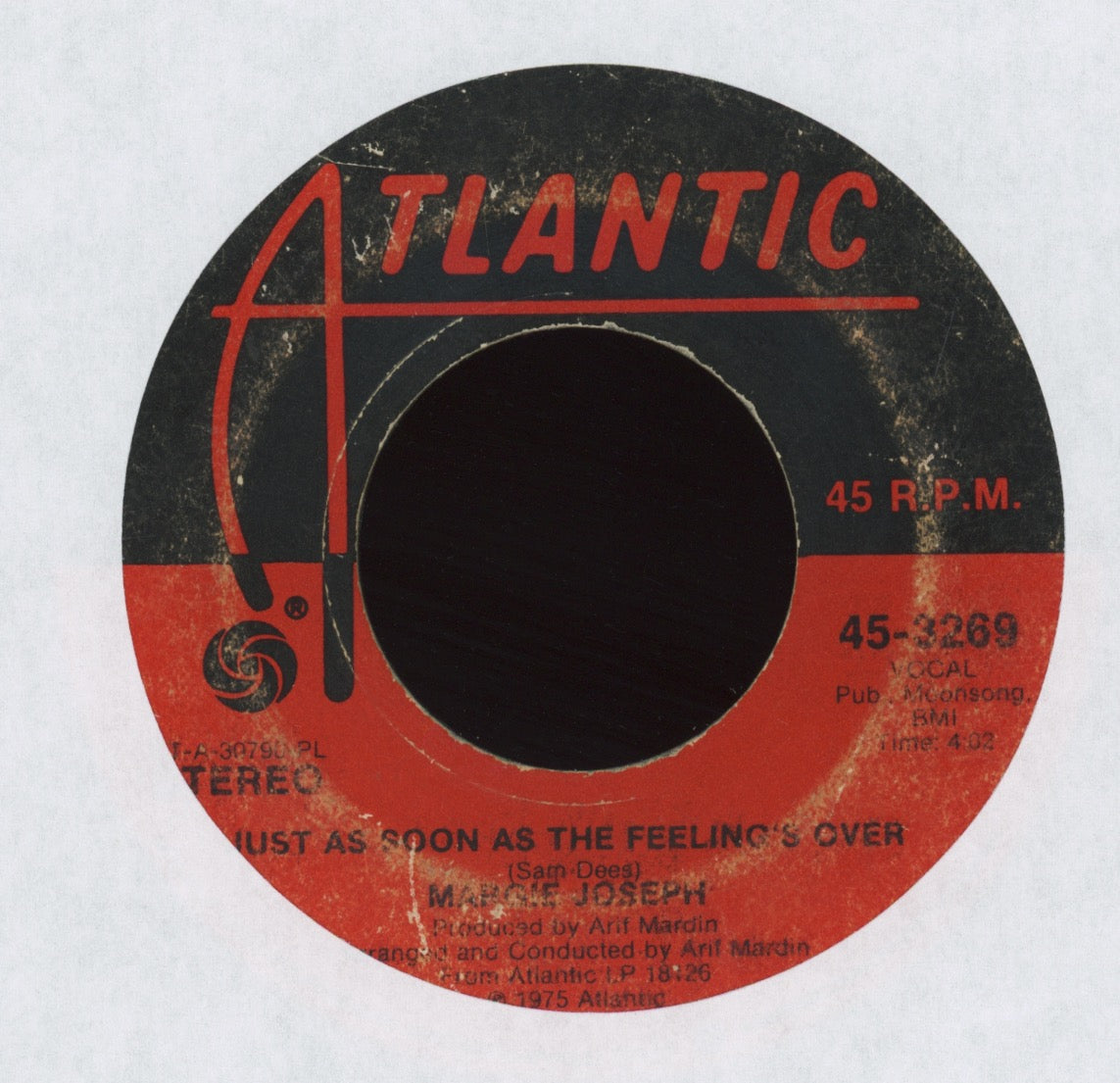 Margie Joseph - I Can't Move No Mountains on Atlantic Northern Soul 45