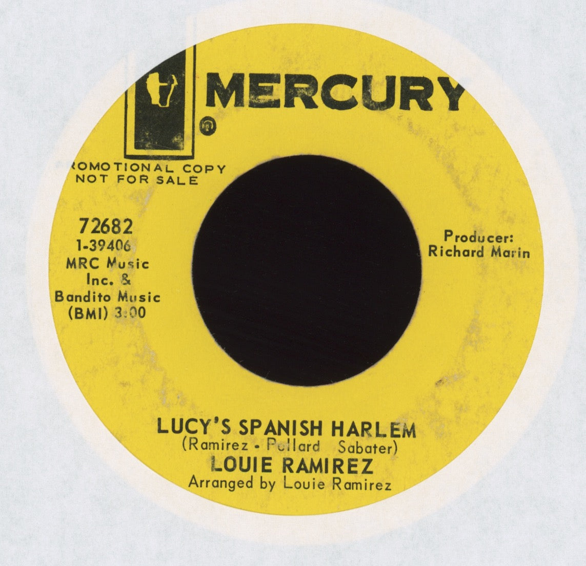 Louie Ramirez - Lucy's Spanish Harlem on Mercury Latin Soul 45