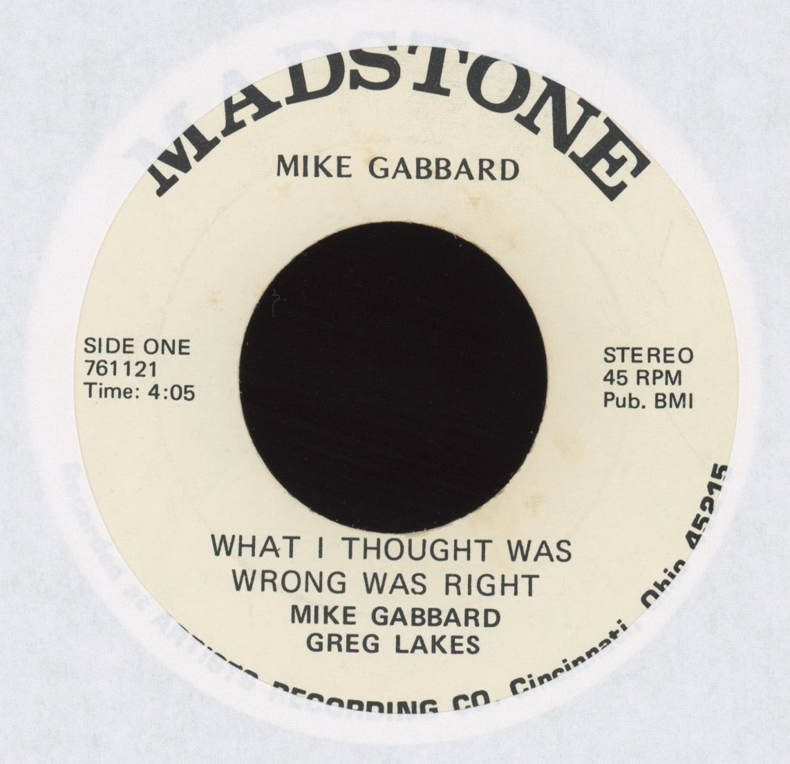 Jerry Gabbard - Sweet Love on Madstone Funk 45