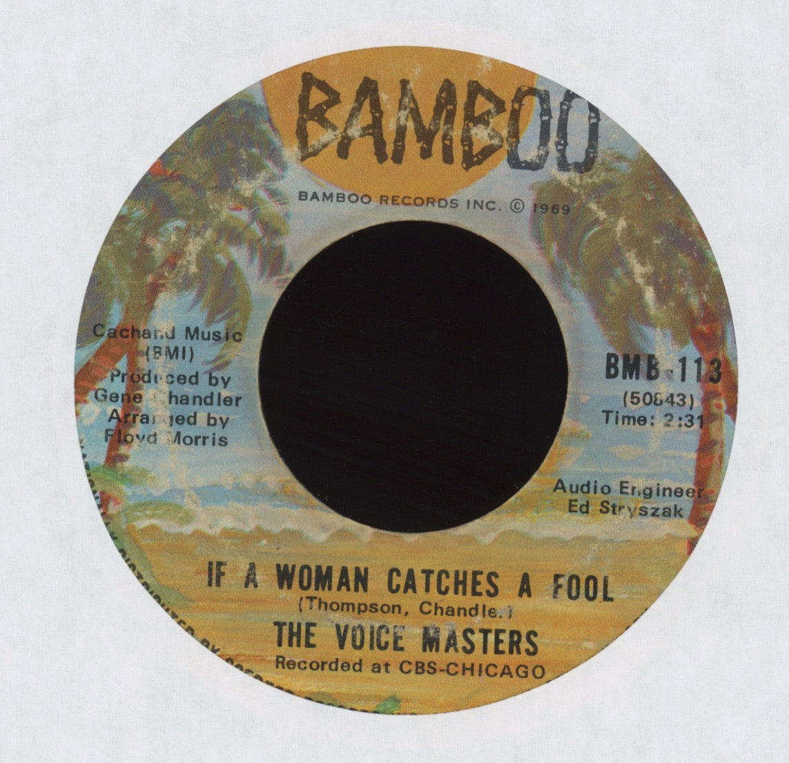 Voice Masters - Dance Right Into My Heart on Bamboo Soul Funk 45