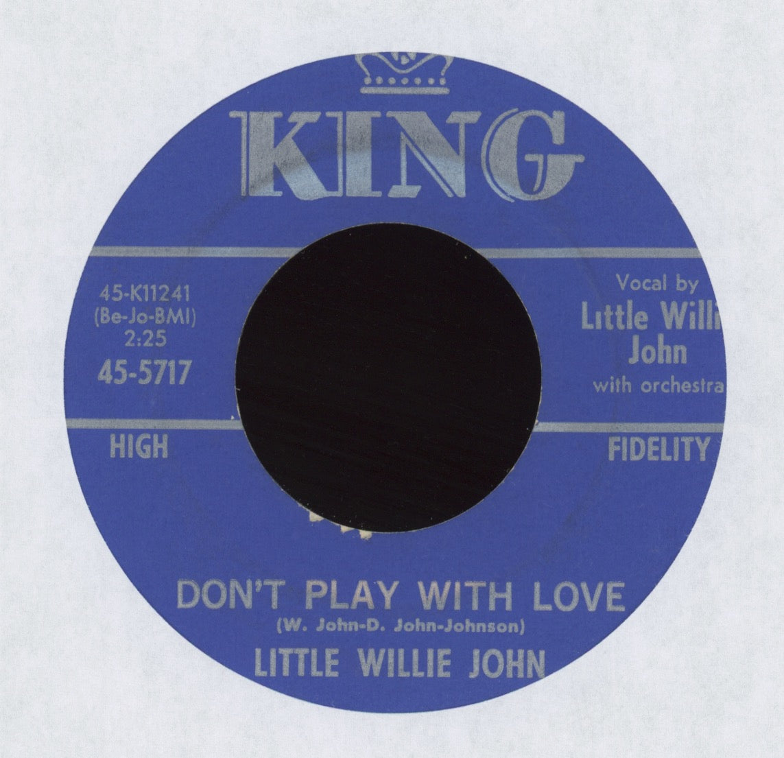 Little Willie John - Don't Play With Love on King R&B 45