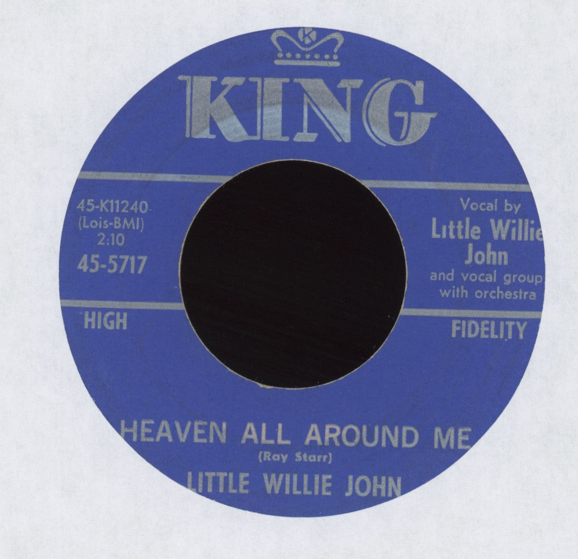 Little Willie John - Don't Play With Love on King R&B 45