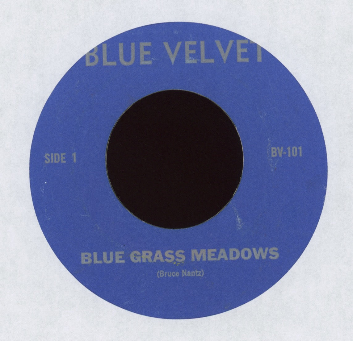 Blue Velvet - Blue Grass Meadows Private Press Bluegrass 45