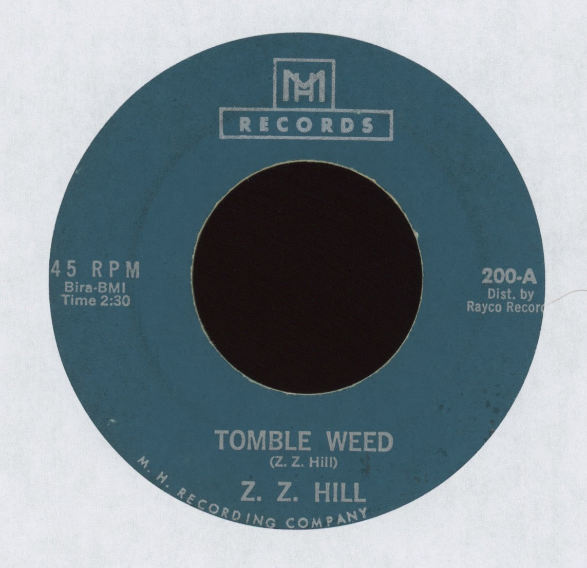 Z.Z. Hill - Tomble Weed on MH