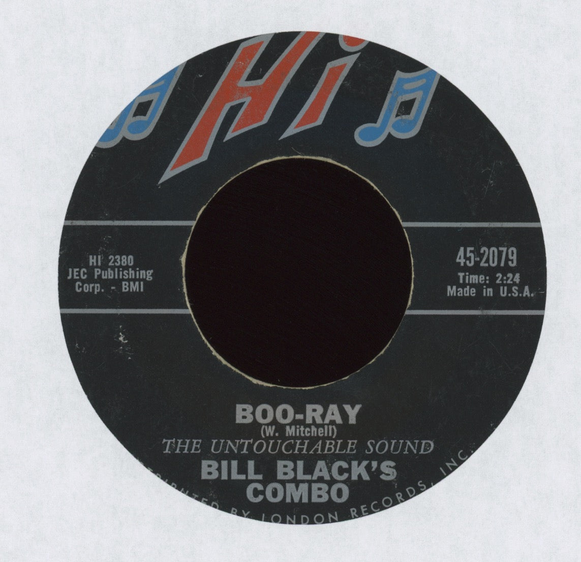 Bill Black's Combo - Little Queenie on Hi R&B Mod 45