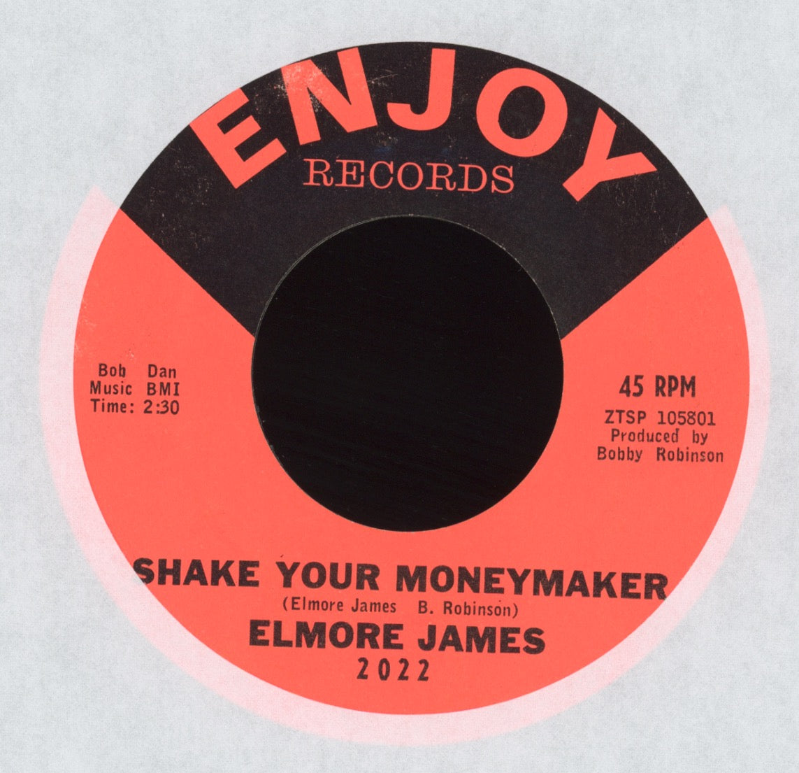 Elmore James - Shake Your Money Maker on Enjoy R&B 45