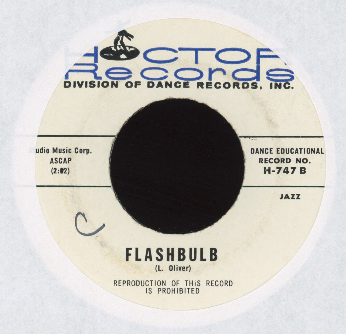 Lynn Oliver - Lynn's Groove on Hoctor Soul Jazz 45