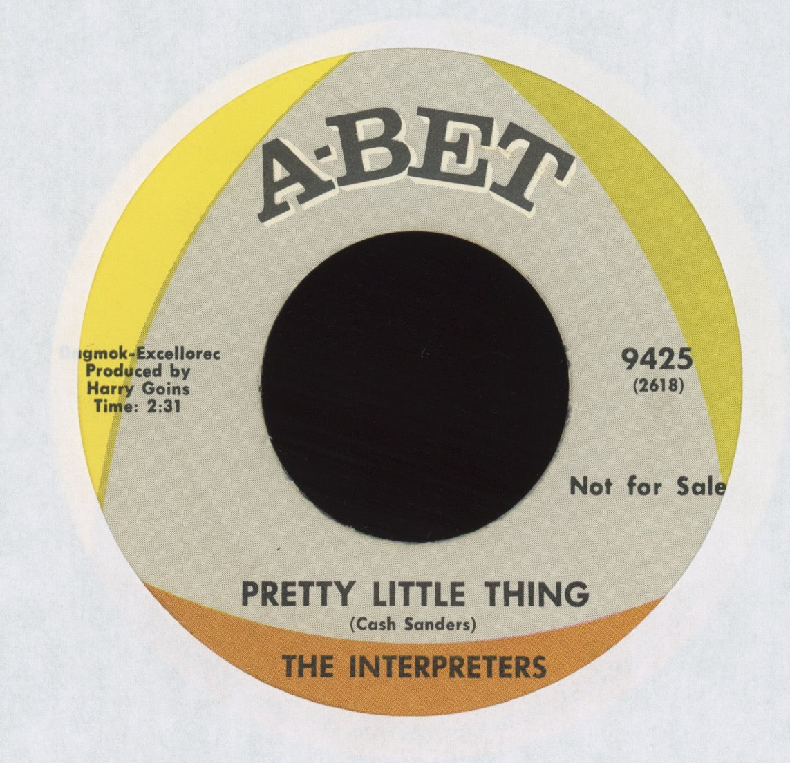 The Interpreters - Be Kind To Love on Abet Promo Sweet Soul 45