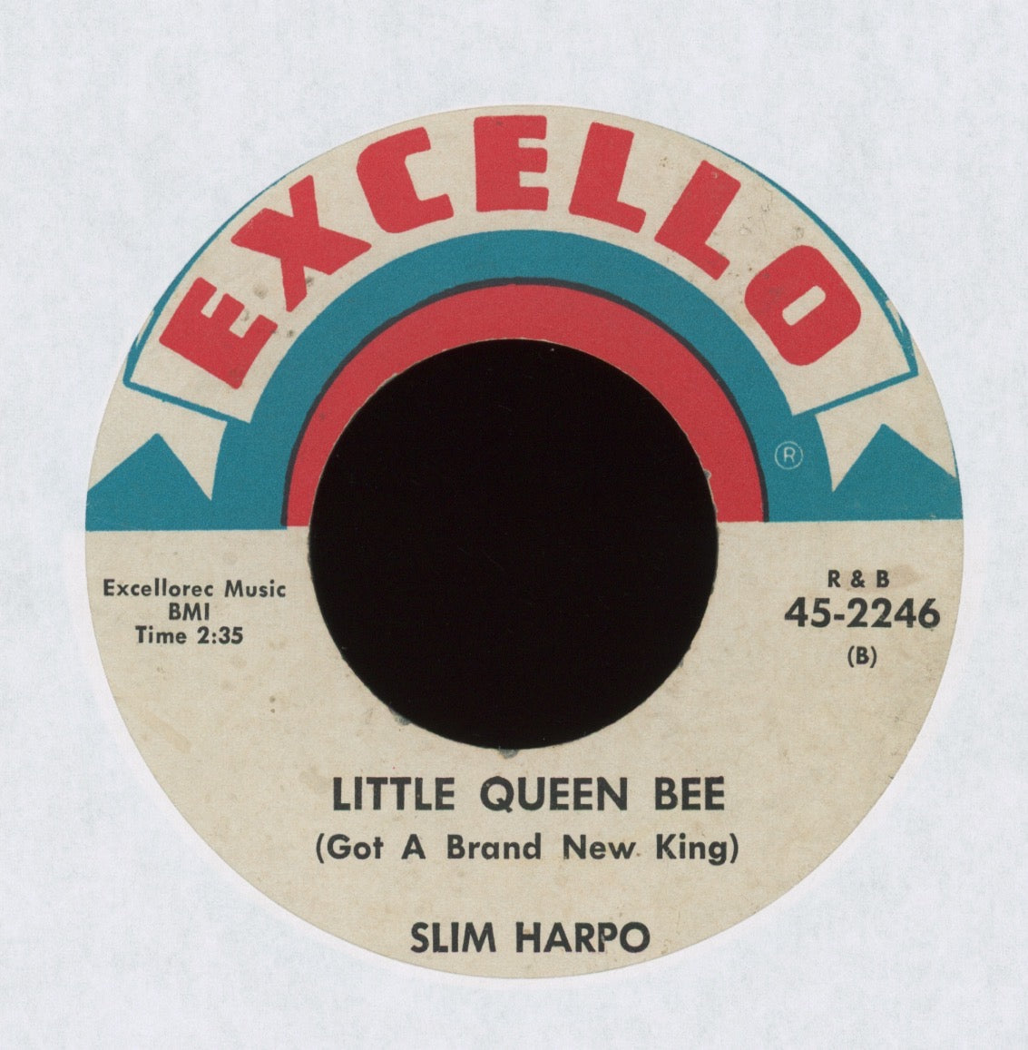 Slim Harpo - Little Queen Bee on Excello R&B Blues Rocker 45