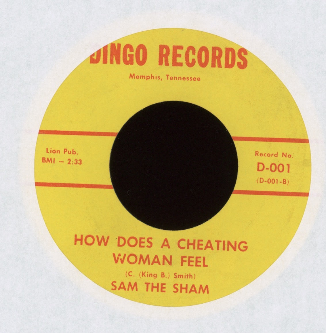 Sam The Sham - Haunted House on Dingo Halloween Garage 45
