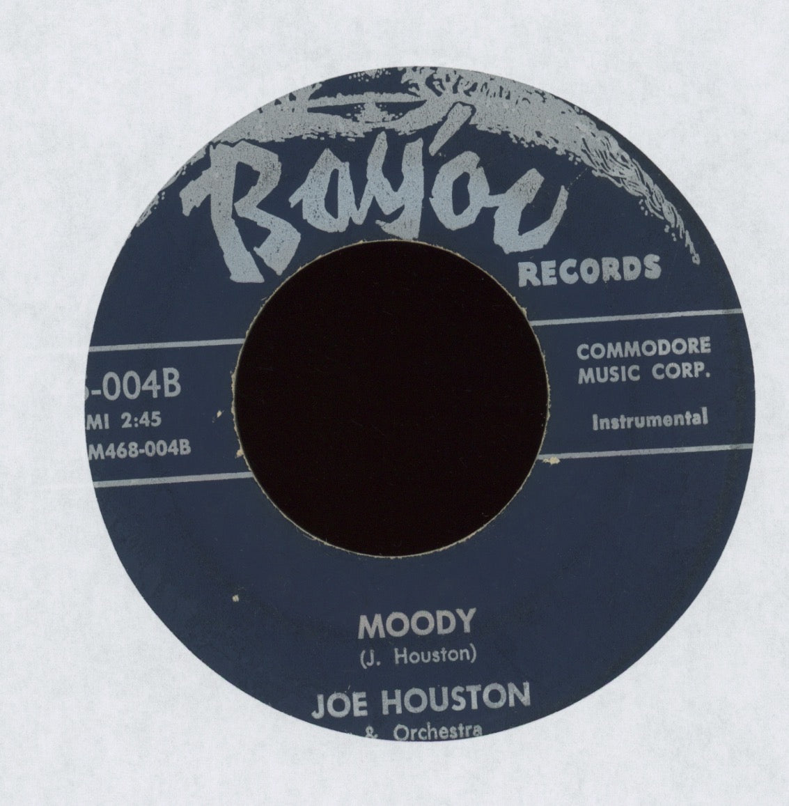 Joe Houston & Orchestra - Sabre-Jet on Bayou Instro R&B Jump Blues 45