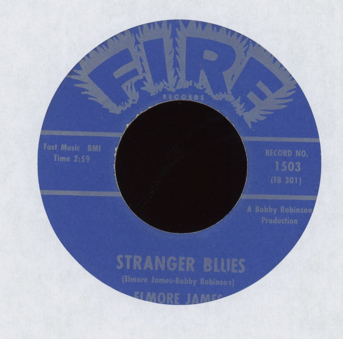 Elmore James - Anna Lee on Fire Blues 45