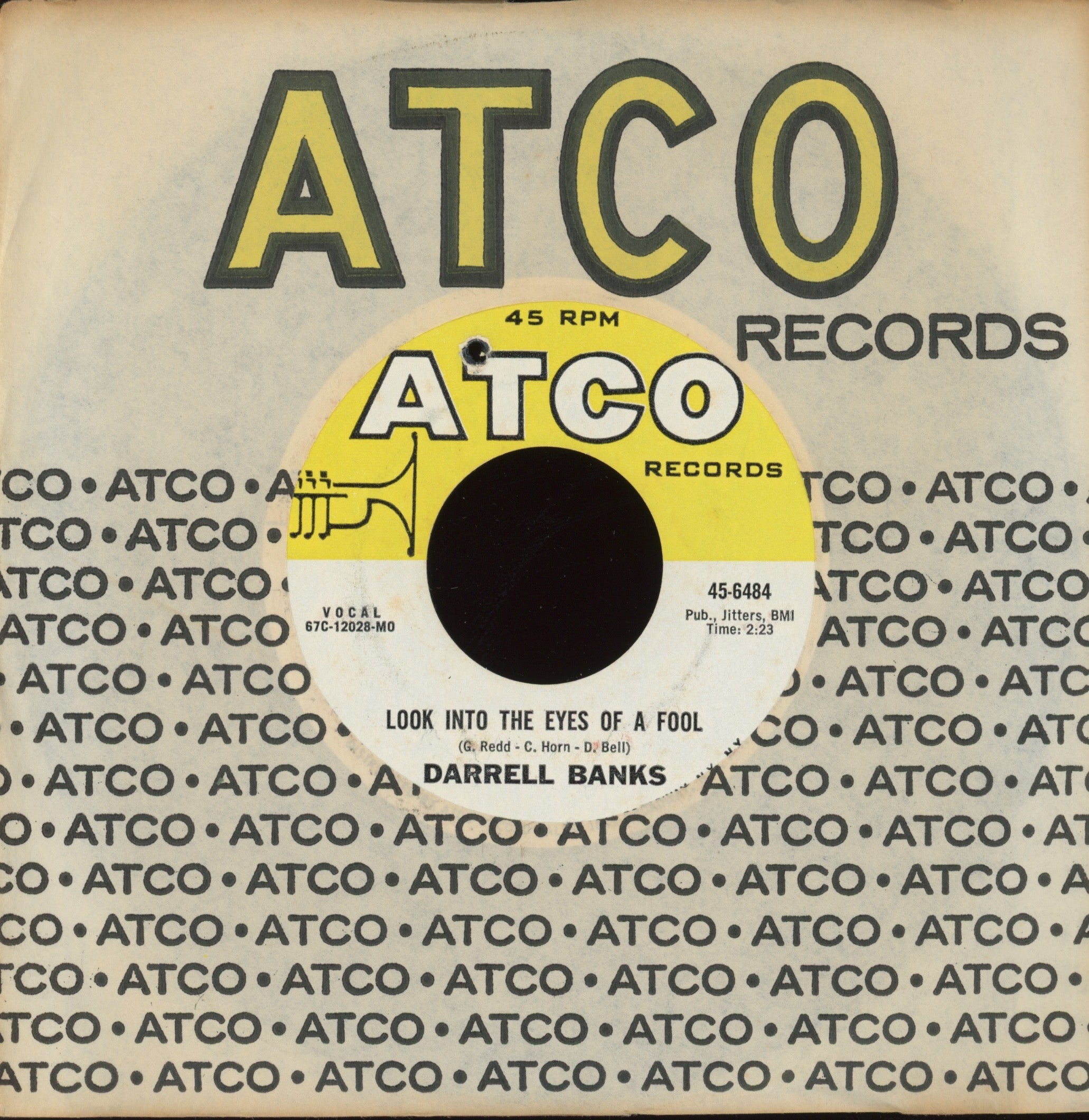 Darrell Banks - Angel Baby (Don't You Leave Me) on Atco Northern Soul 45
