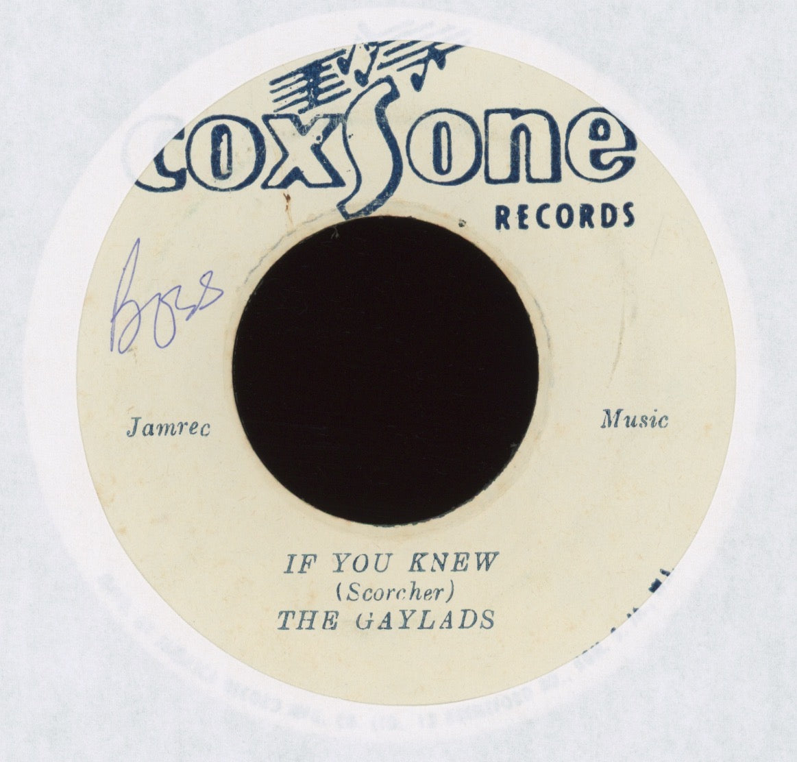 The Gaylads - If You Knew / Joy In The Morning on Coxsone Reissue Reggae 45