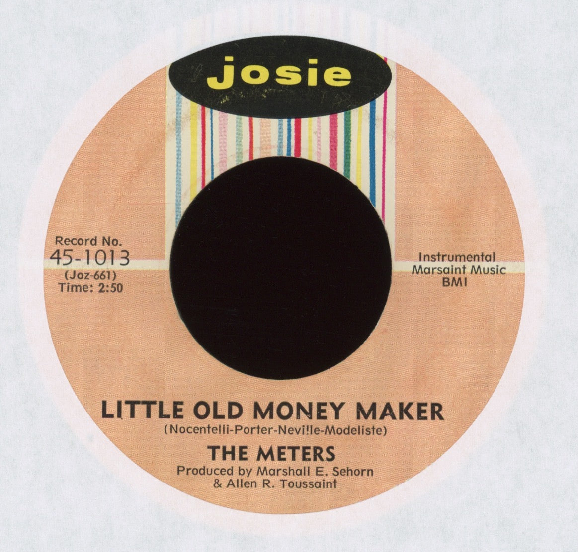 The Meters - Little Old Money Maker on Josie Funk 45