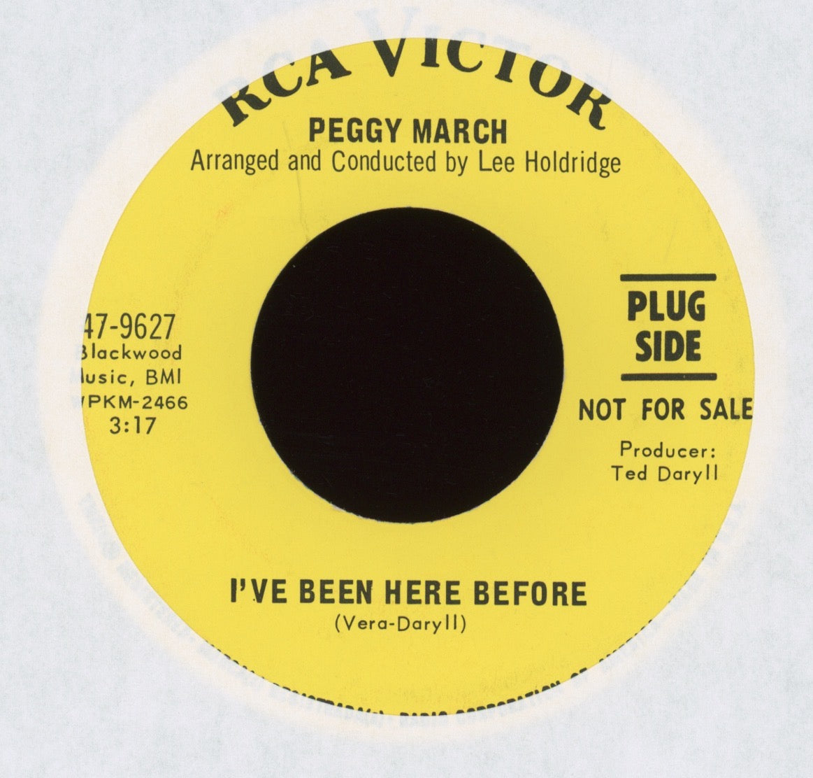 Peggy March - I've Been Here Before on RCA Promo Northern Soul 45
